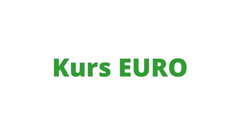 Kurs euro w kantorze Hermes w Rybniku 